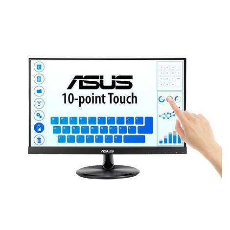 Asus | Touch LCD | VT229H | 21.5 " | Touchscreen | IPS | FHD | Warranty 36 month(s) | 5 ms | 250 cd/m² | Black | HDMI ports quan
